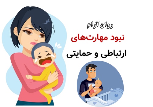 نبود مهارتهای ارتباطی و حمایتی